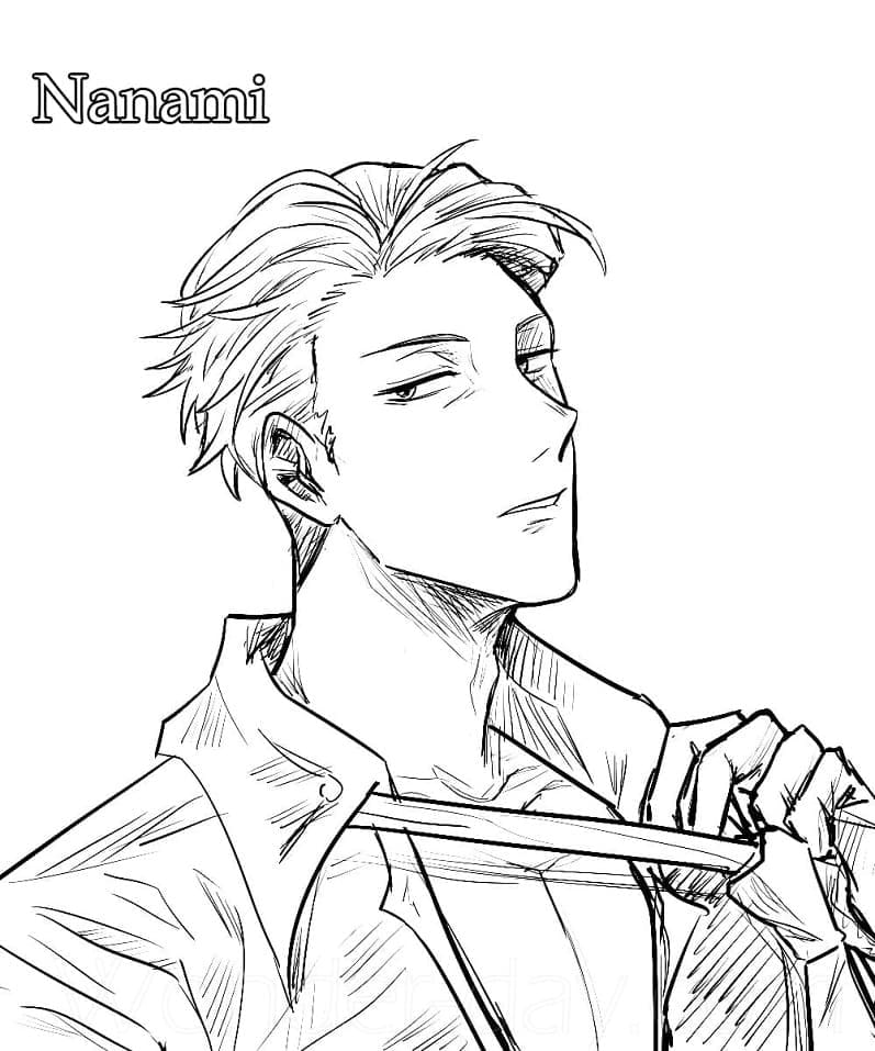 جوجوتسو كايسن نانامي تلوين