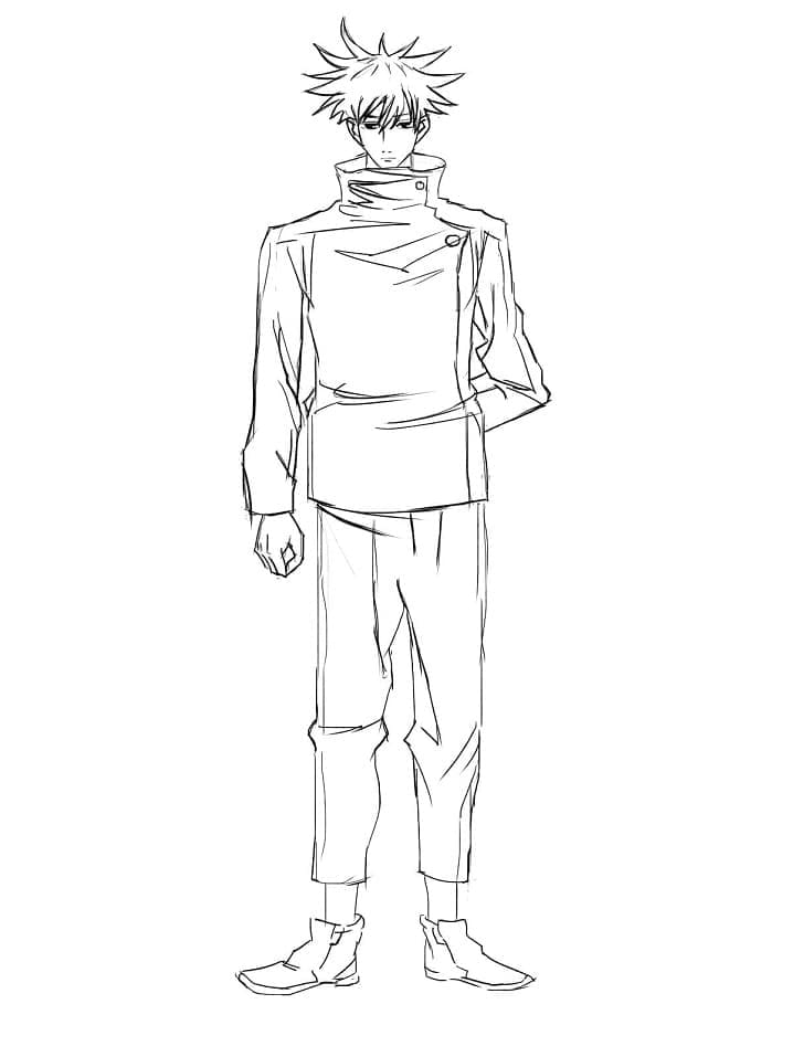 جوجوتسو كايسن فوشيجورو ميغومي تلوين