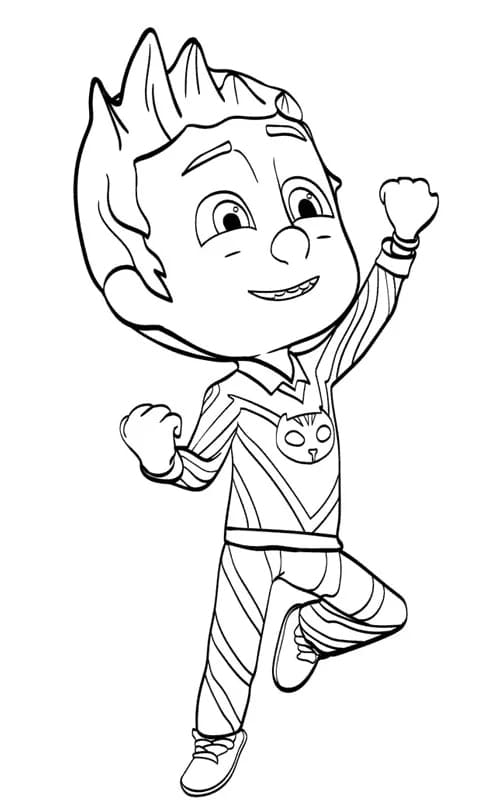 كات بوي من بي جي ماسكس تلوين