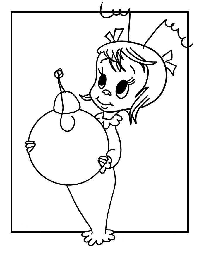 The Grinch Coloring Page Coloring Home for Grinch Coloring Pages Printable تلوين
