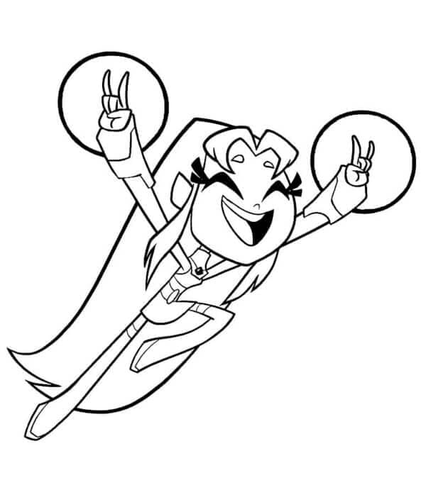 ستارفاير السعيد تلوين