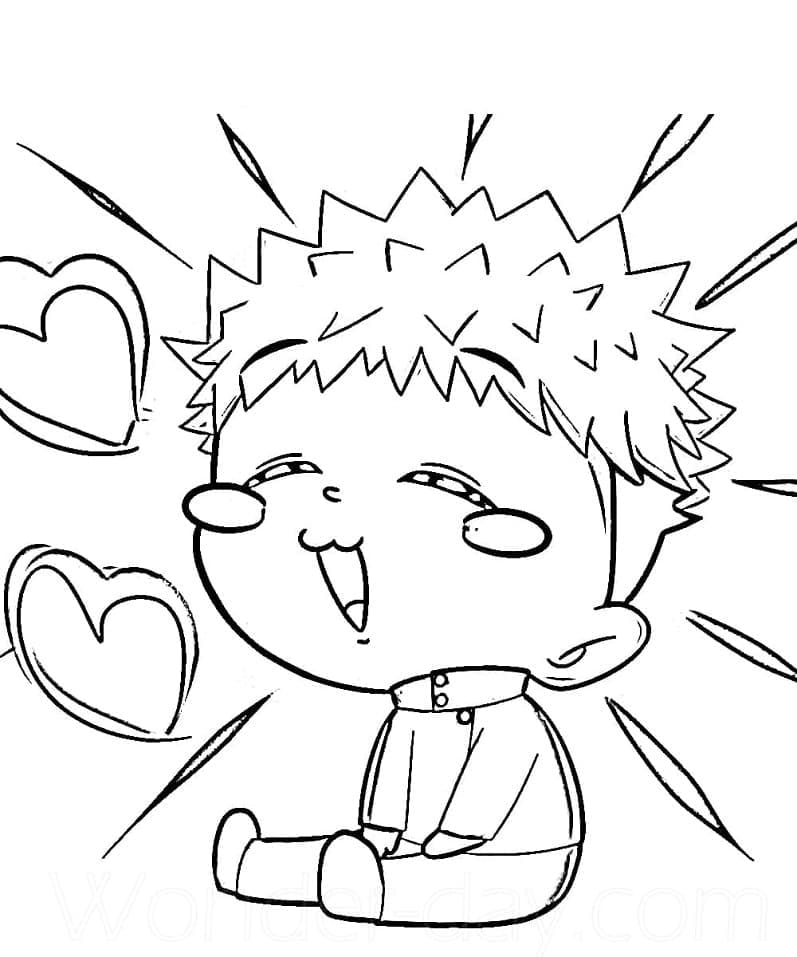 تشيبي يوجي إيتادوري تلوين