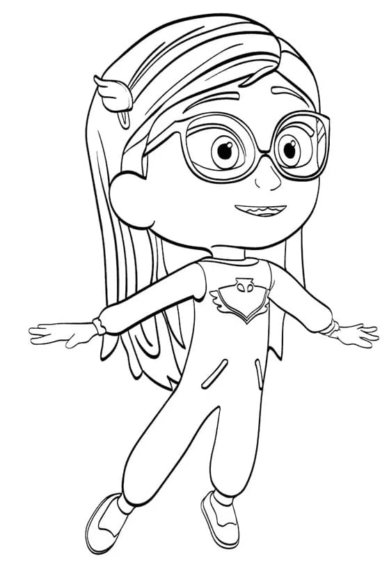 أوليت من أقنعة بيجاما تلوين