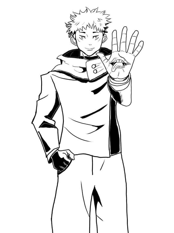 جوجوتسو كايسن تلوين