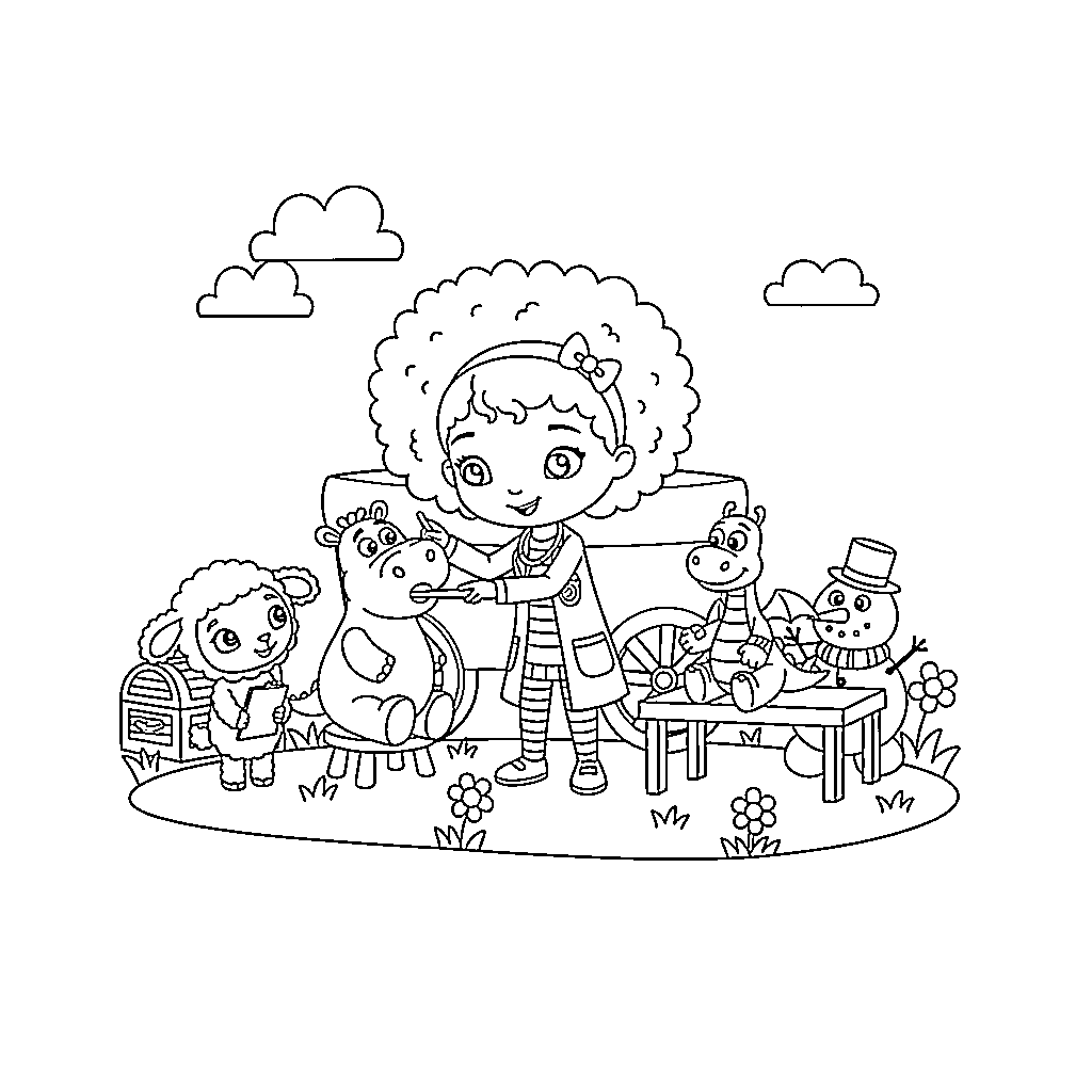 دكتور ماكستافينز سهل تلوين