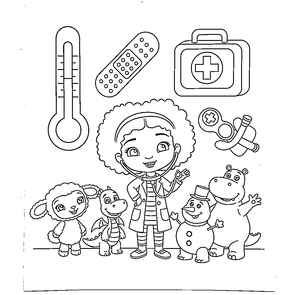 دكتور ماكستافينز مجاناً تلوين