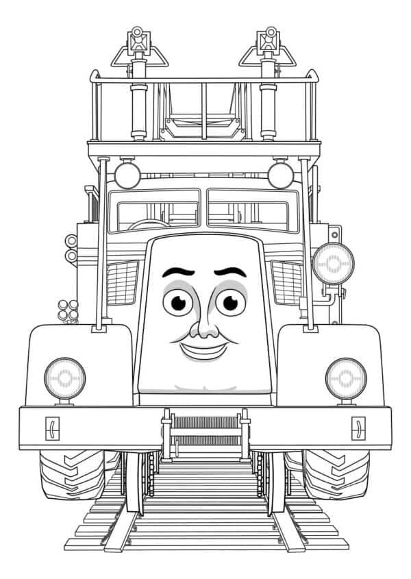 فلين سيارة الإطفاء تلوين