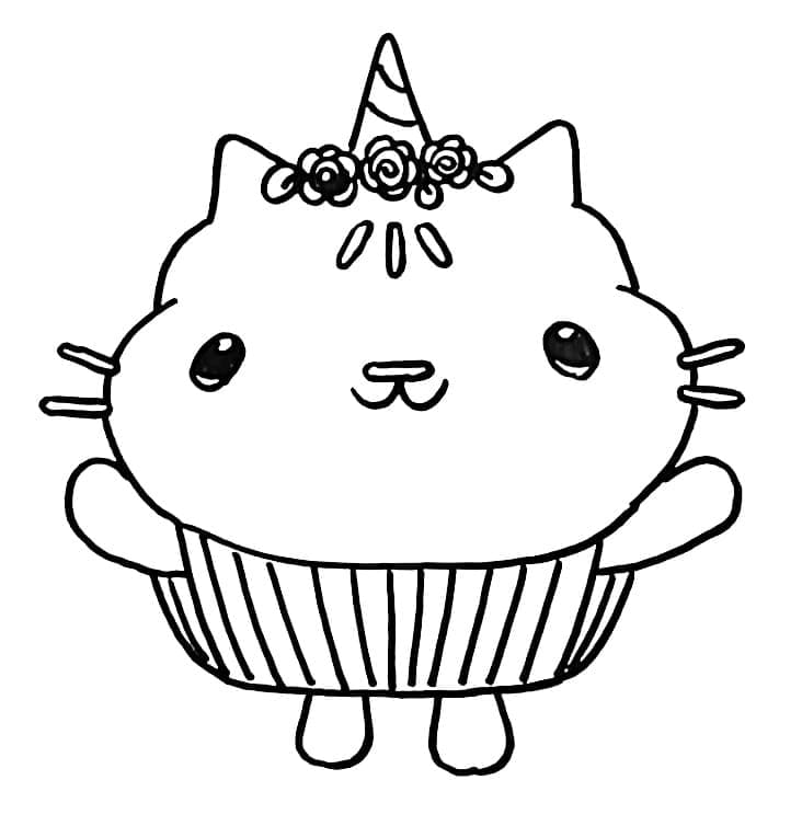 كعكة لطيفة تلوين