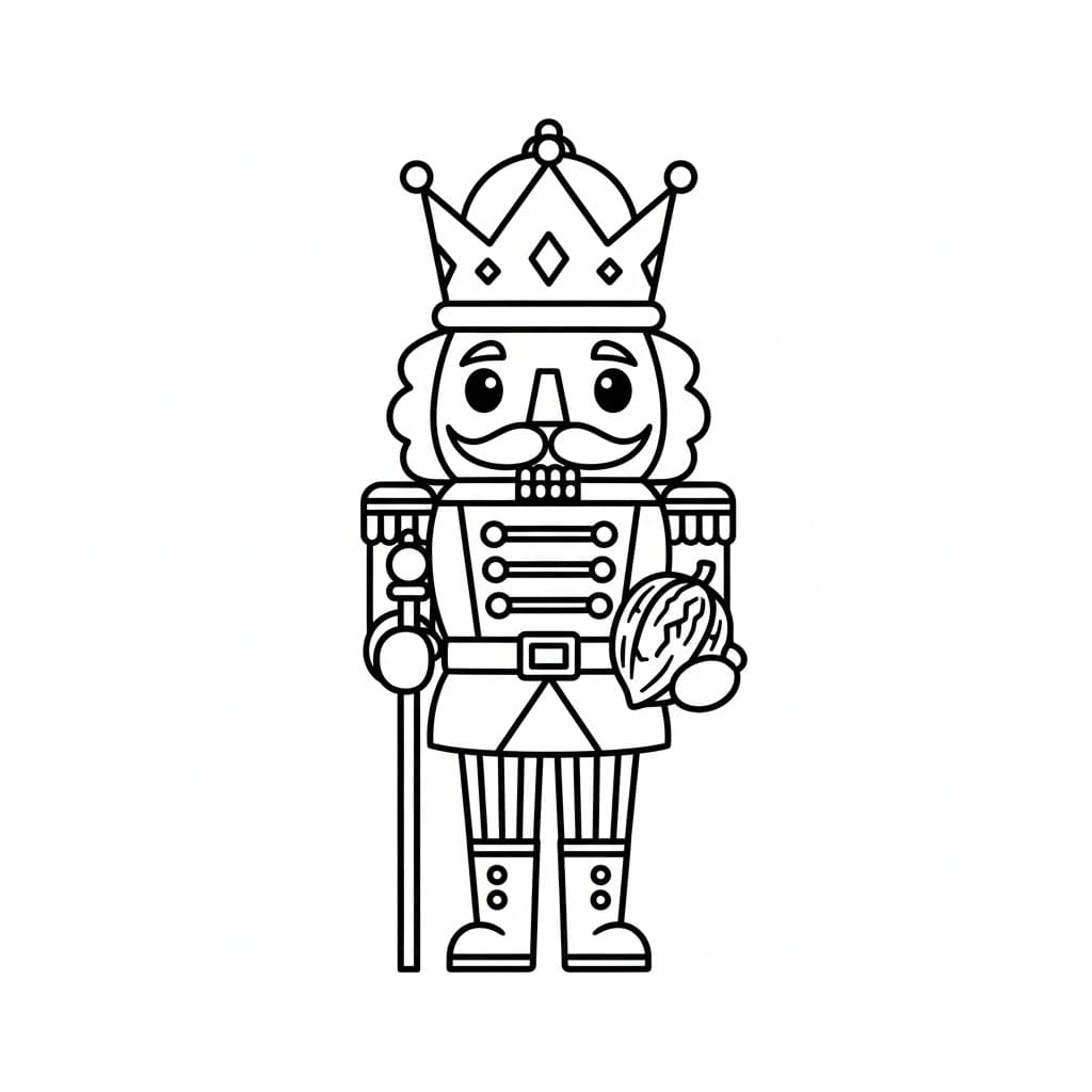 كسارة البندق العادية تلوين