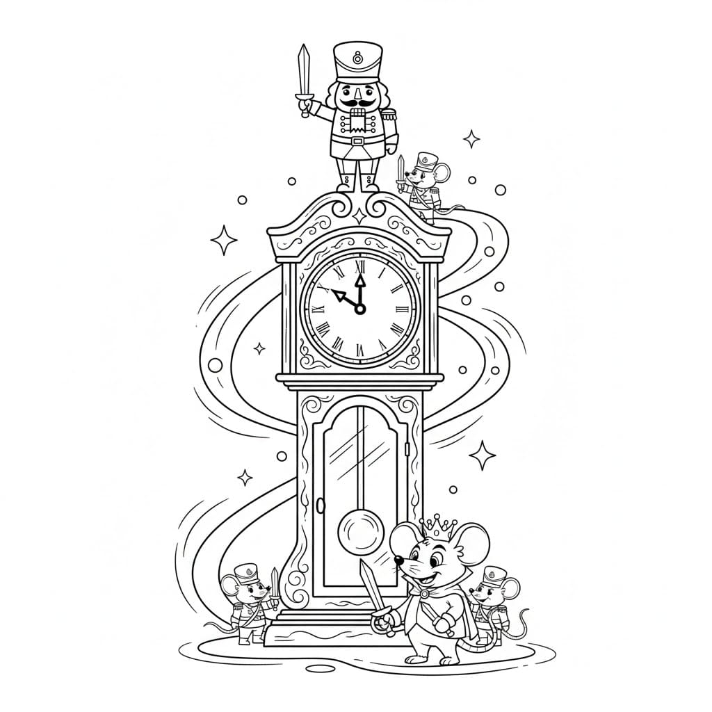 كسارة البندق مذهلة تلوين