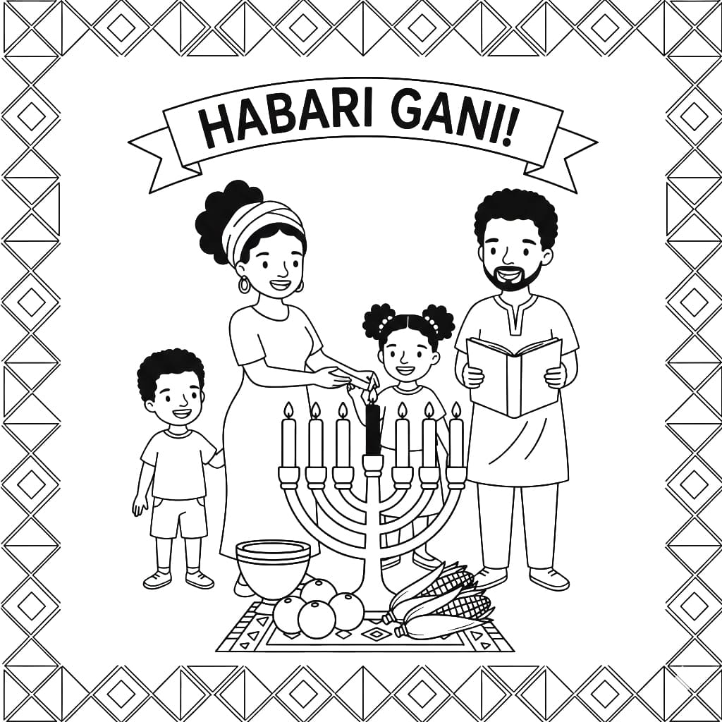 كوانزا مذهل تلوين