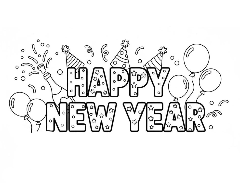 كل عام وأنتم بخير يا أطفال! تلوين