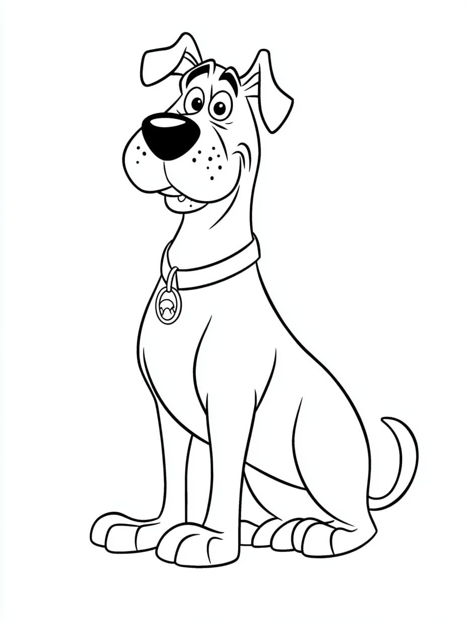 سكوبي دو القديم تلوين