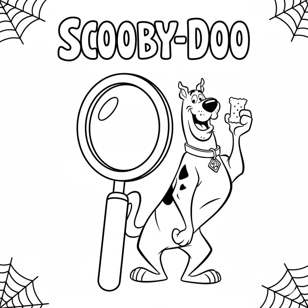 سكوبي دو مع زجاج تلوين