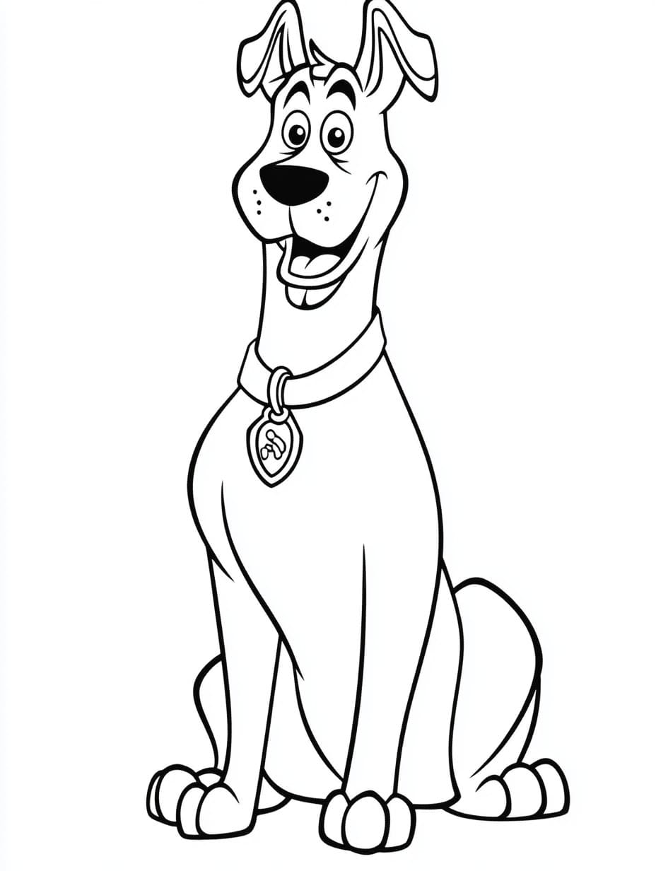 سكوبي دو قابل للطباعة تلوين