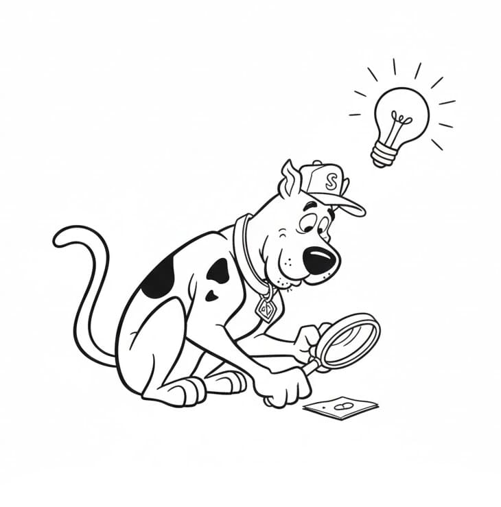 سكوبي دو صعب تلوين