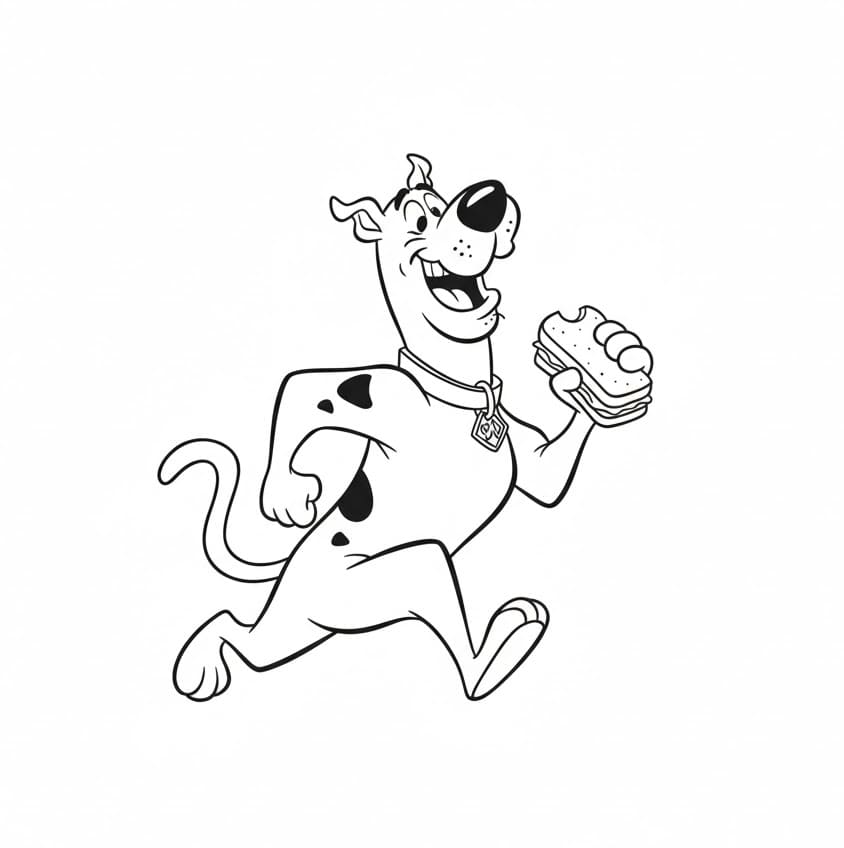 سكوبي دو يركض تلوين