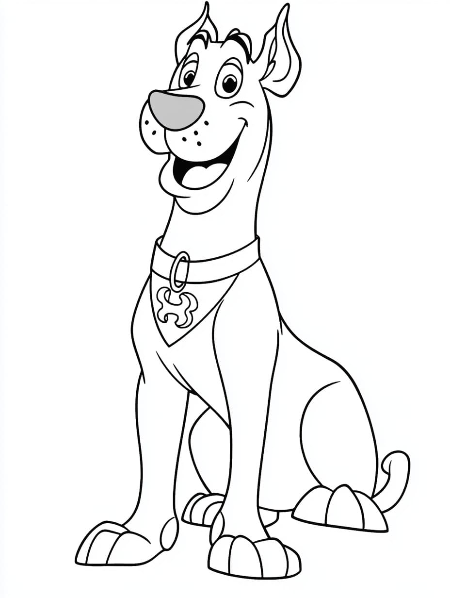 سكوبي دو مجاناً تلوين