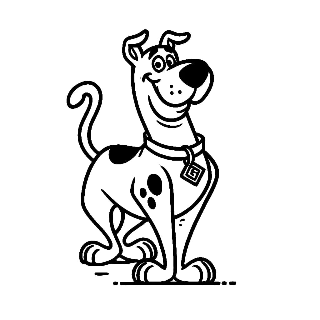 سكوبي دو رائع جداً تلوين