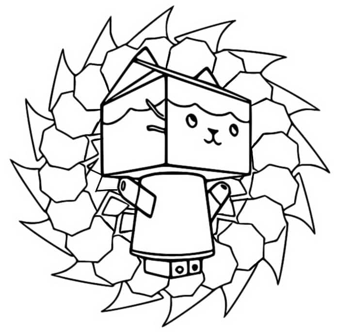 صندوق هدايا جميل للأطفال تلوين