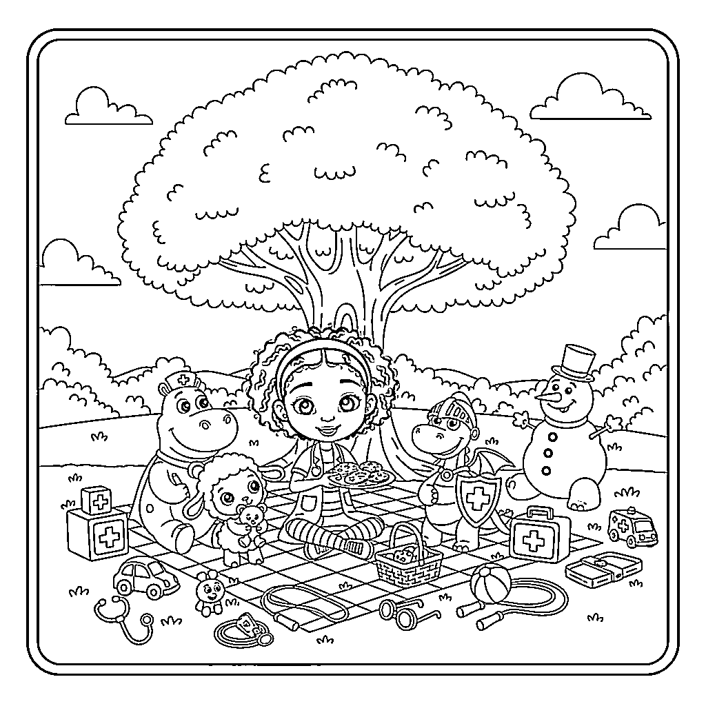 صورة الدكتورة ماكستافينز تلوين