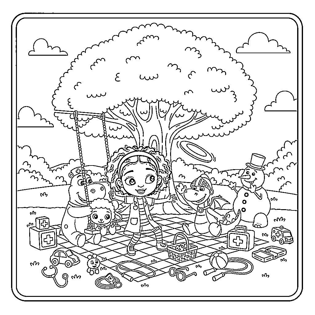 صورة دكتور ماكستافينز تلوين