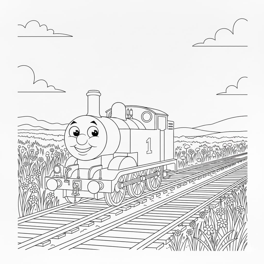 صورة توماس تلوين