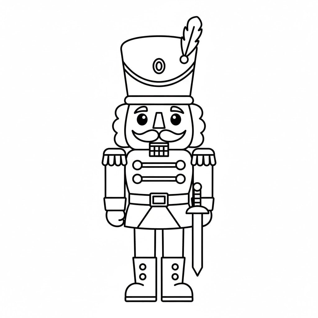 طبعة كسارة البندق تلوين