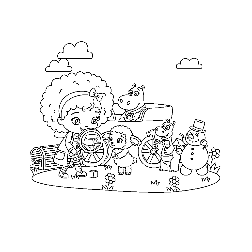 تخييم دكتور ماكستافينز تلوين