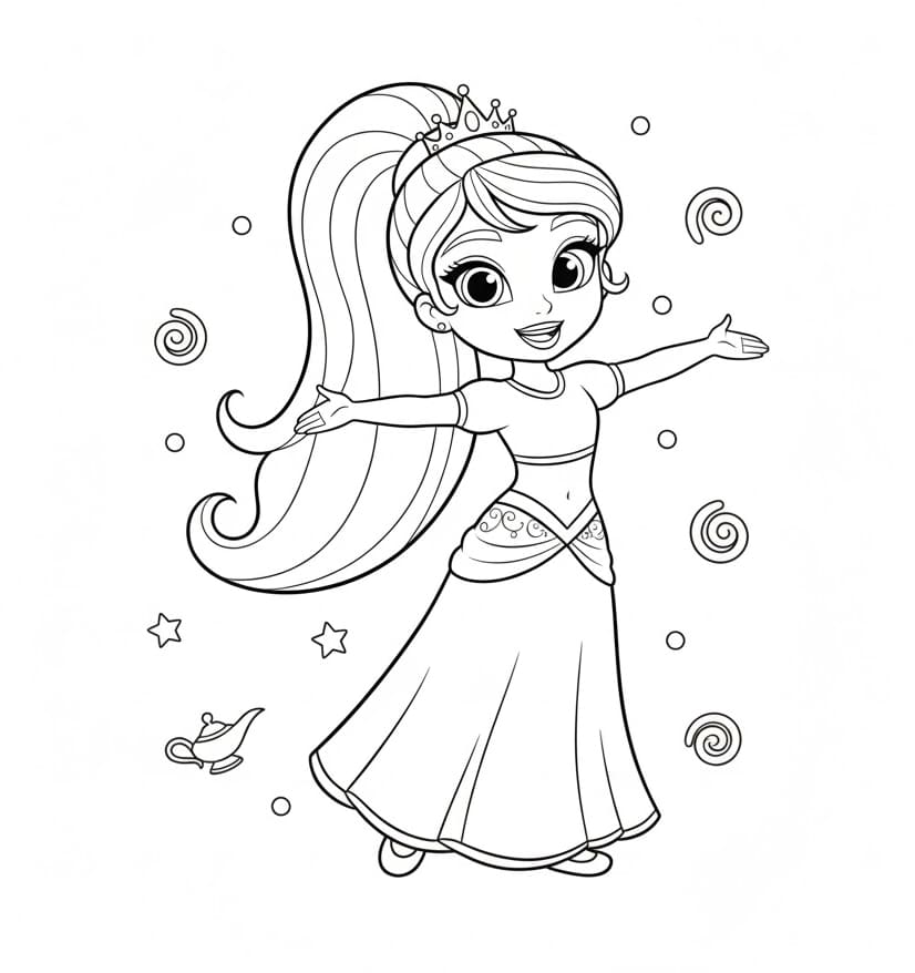 تصميم قابل للطباعة ببريق ولمعان تلوين