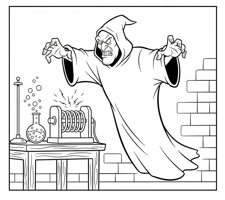 طيران شبحي تلوين