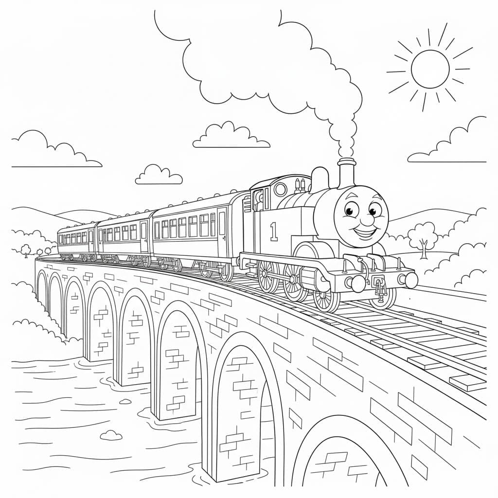 توماس لطيف تلوين