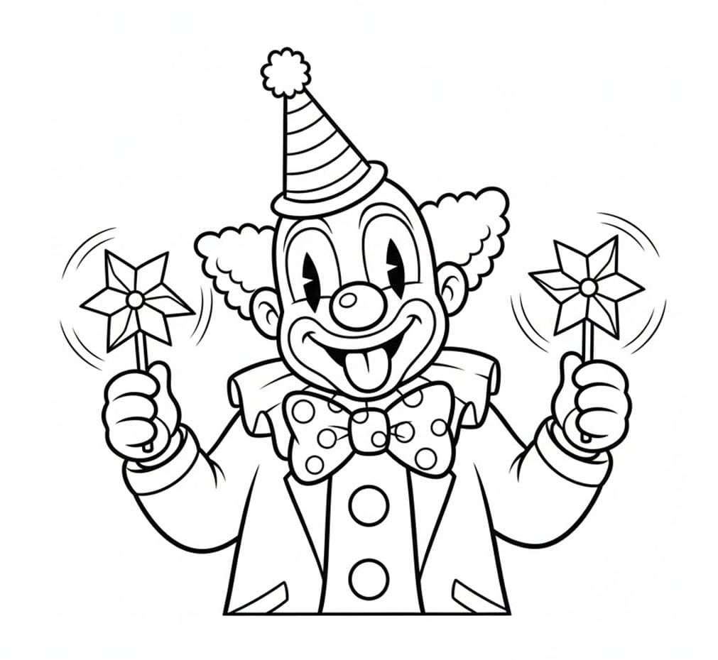 بهلوان احتفالي تلوين