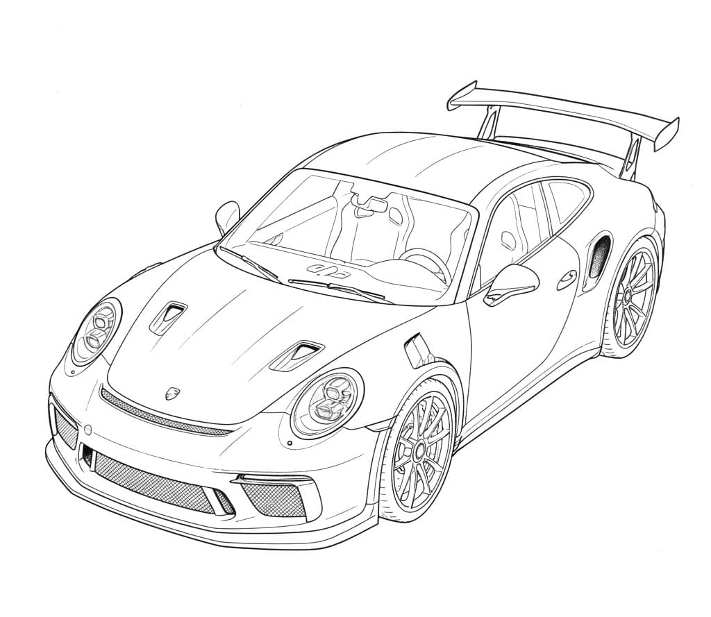 بورش سباق تلوين