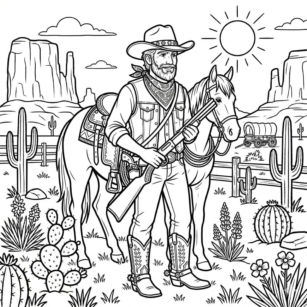 فارس الشمس تلوين