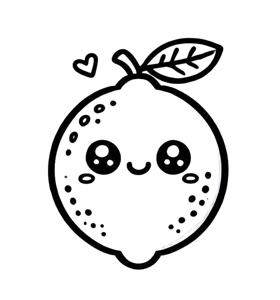 حلوى الليمون تلوين