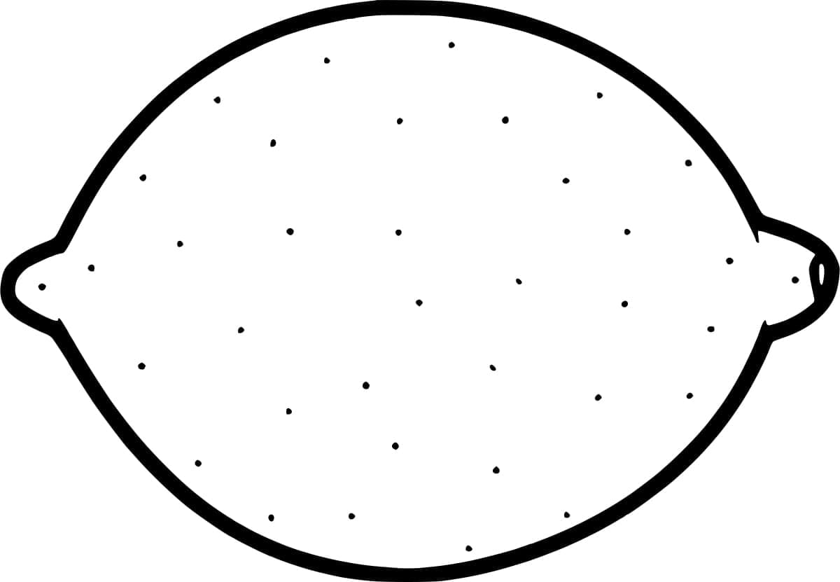 ليمون بسيط تلوين