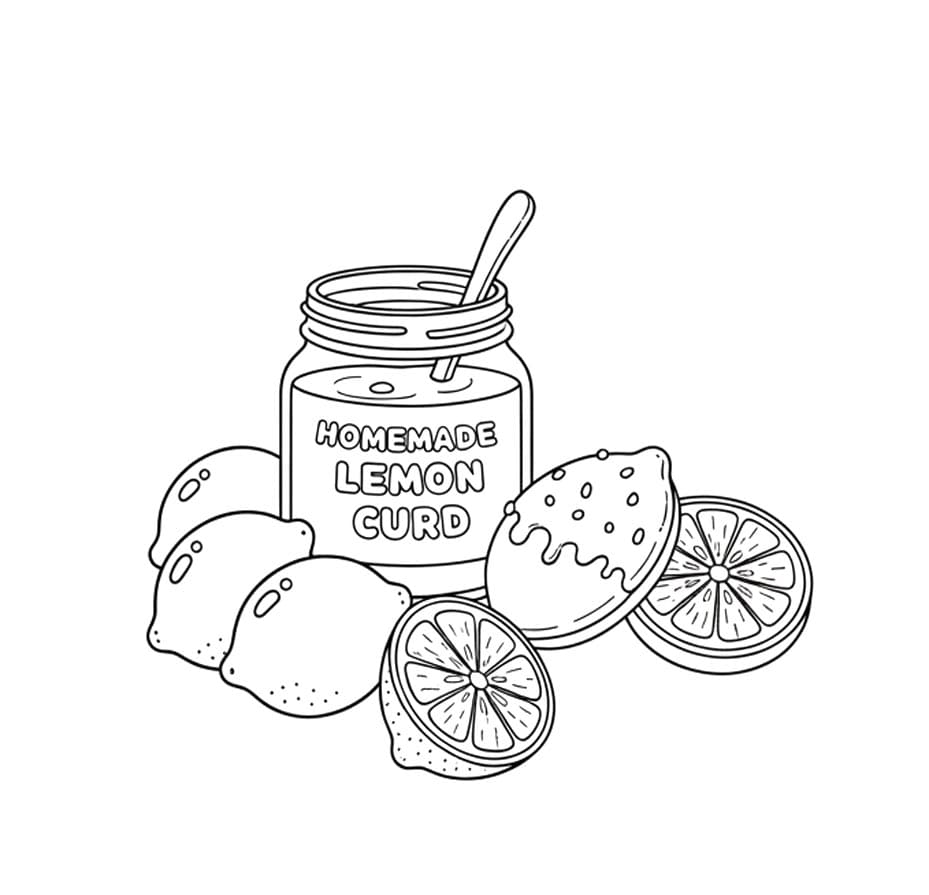 مربى الليمون تلوين