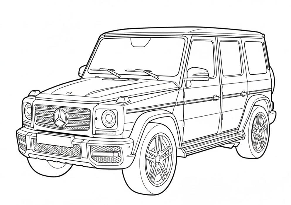 مرسيدس-بنز تلوين