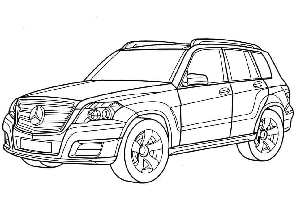 مرسيدس بنز الفئة GLK تلوين