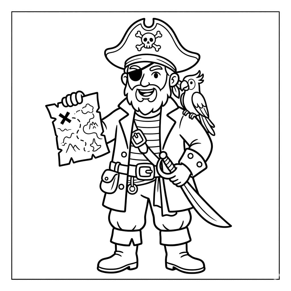 الباحث عن الكنز تلوين