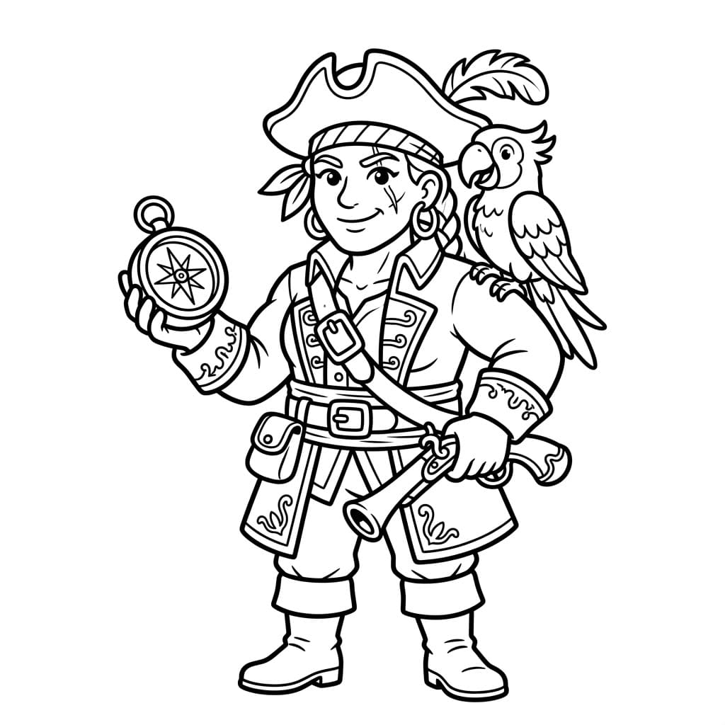 المستكشف البحري تلوين