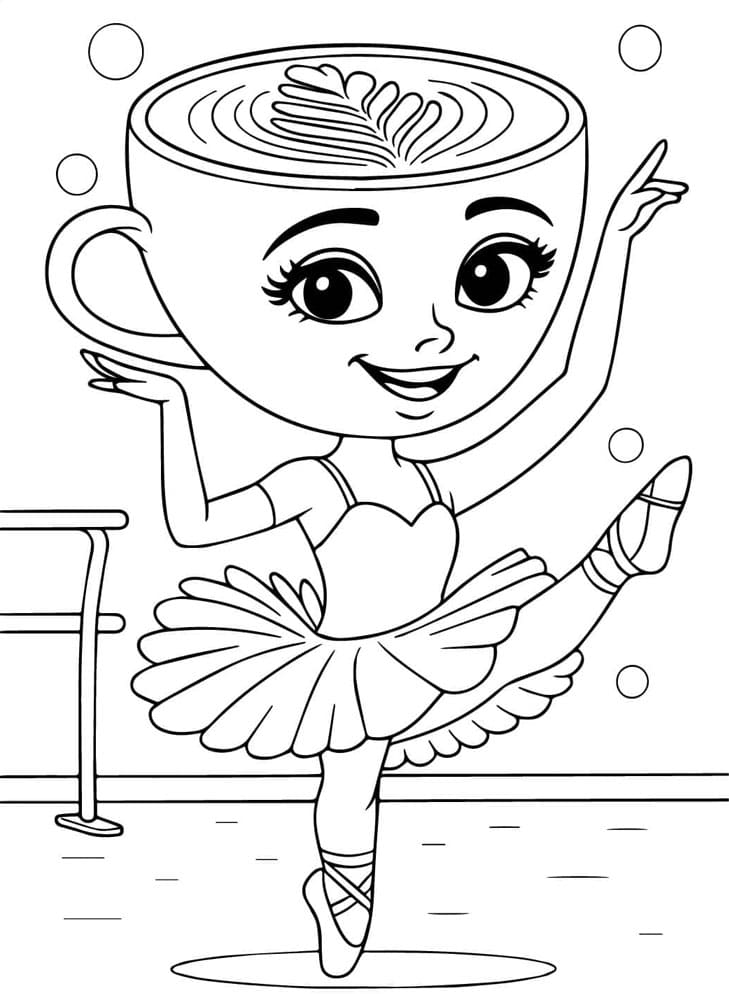 باليرينا كابتشينا من إيطاليان برينروت تلوين