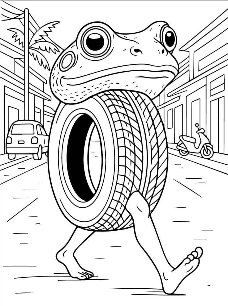 دمية أمبالابو تلوين