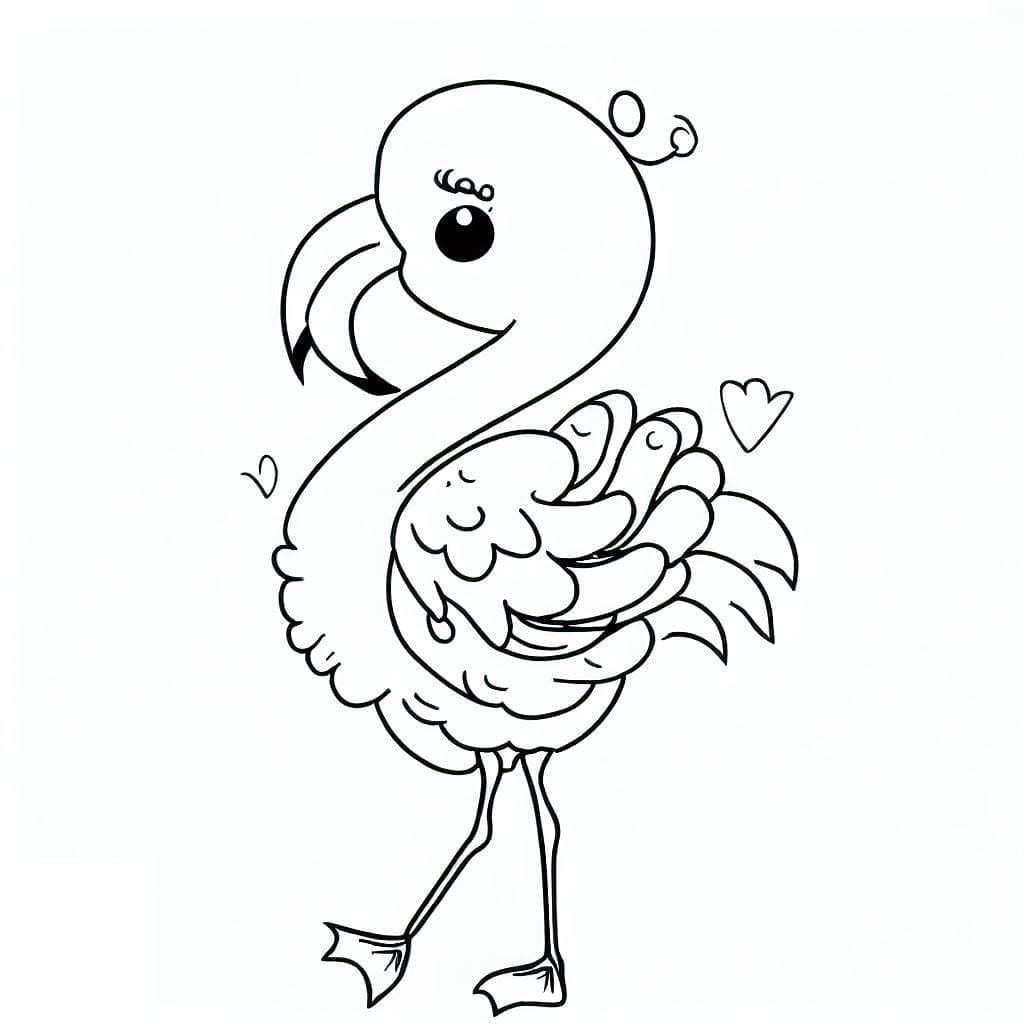 فلامنجو جميل تلوين