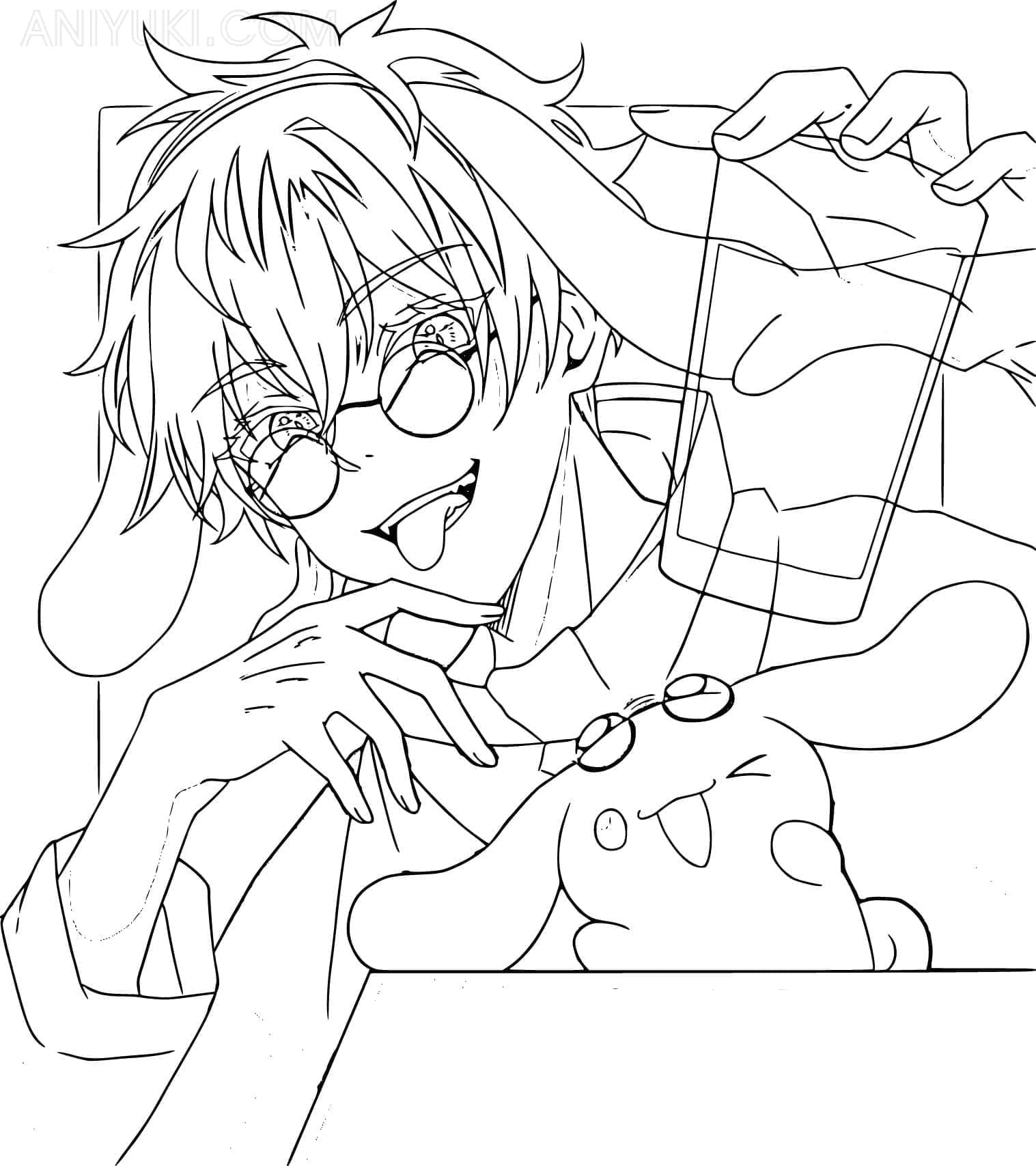 غوجو ساتورو الرائع تلوين