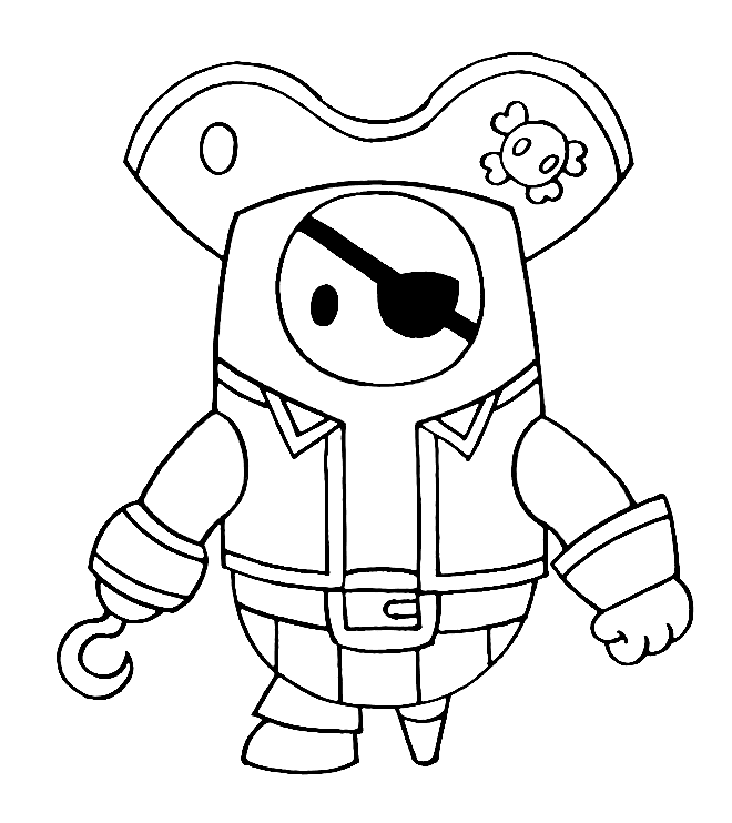 جلد القراصنة تلوين