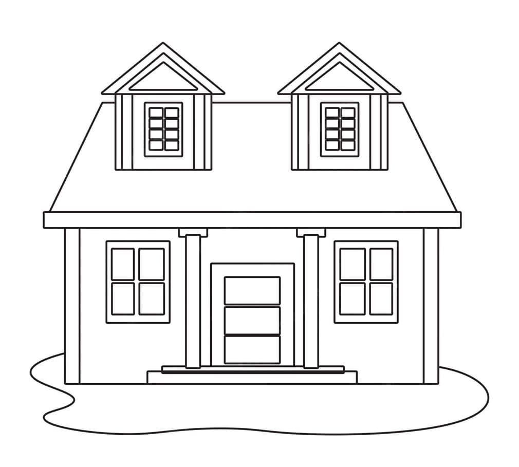 منزل رائع تلوين