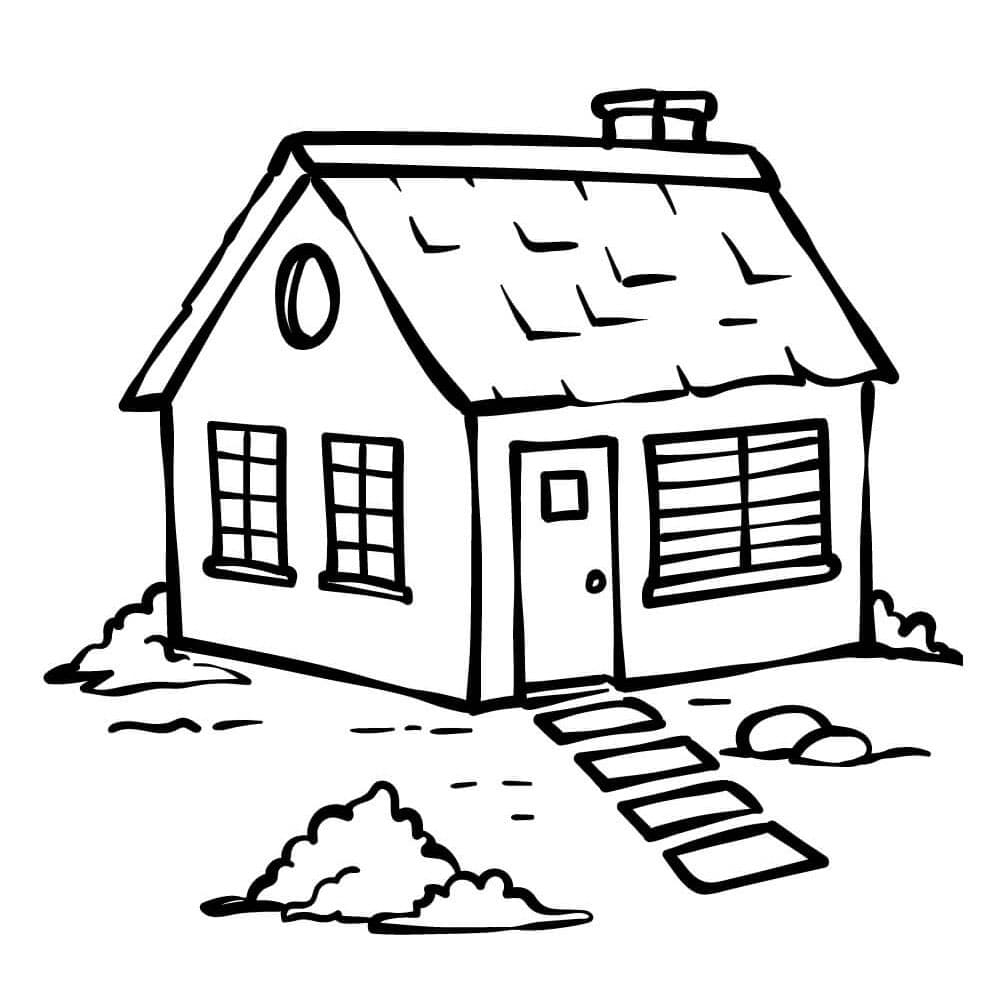 منزل حر تلوين