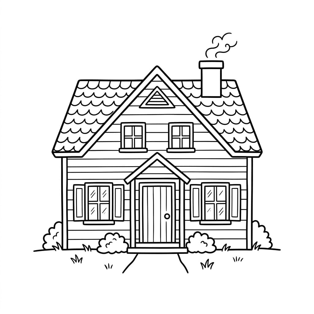 منزل مريح تلوين